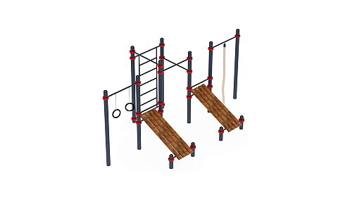 Воркаут 89 красный ВТ 11.18-01