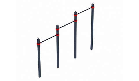 Воркаут 89 красный ВТ 11.03-01