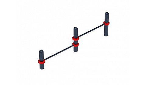Воркаут 89 красный ВТ 11.06-01