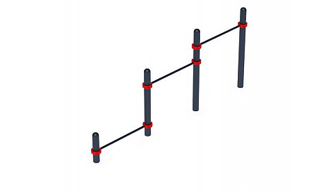 Воркаут 108 красный ВТ 12.07-01
