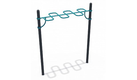 СОВ 01010 Воркаут Рукоход-змейка (ГТО 89 мм)