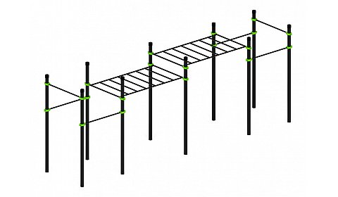 Воркаут 108 зеленый ВТ 12.20-02