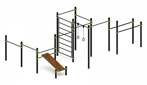 Воркаут 89 зеленый ВТ 11.23-02